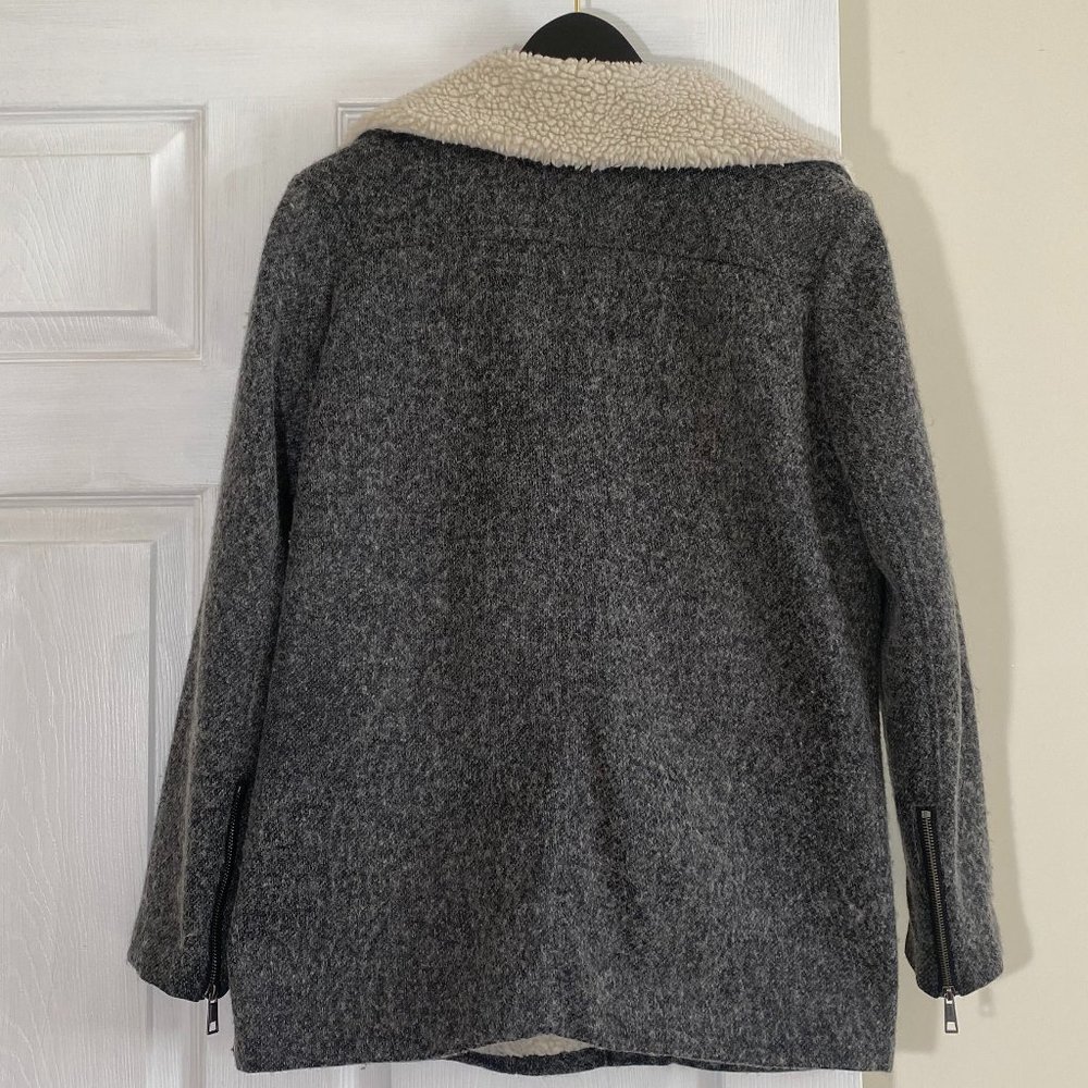 GREY COAT FOREVER 21 - Picture 2 of 3